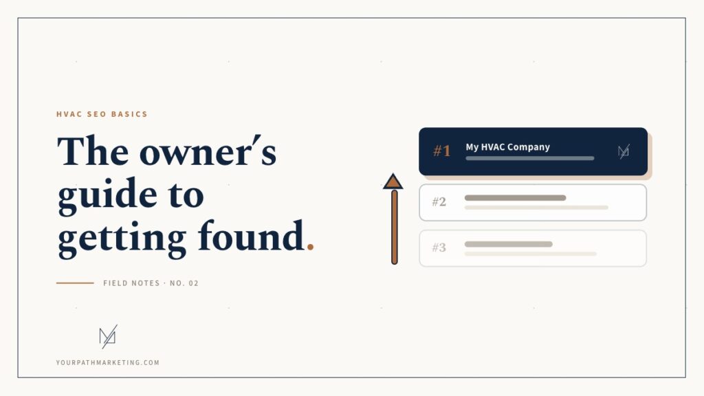 HVAC SEO basics, the owner's guide to getting found